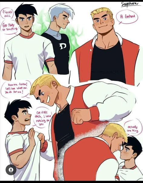 Danny Phantom Funny, Phantom Comics, Gay Comics, Ghost Boy, Queer Art, Mini Comic, Danny Phantom, October 1, Cute Celebrity Guys