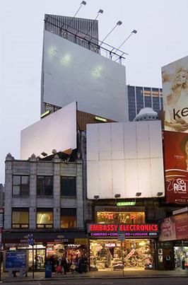 .. Billboard On Building, Billboard Architecture, Billboard Aesthetic, Building Billboard, Perspective Inspiration, Career Manifestation, City Billboard, Movie Poster Project, Blank Billboard