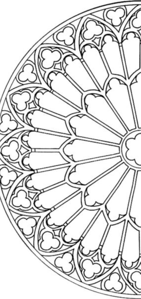 Mandala Outline Design, Gate Tattoo Design, Rose Window Tattoo Design, Classic House Elevation, Gothic Windows Tattoo, Broom Tattoo, Fonts To Draw, Goth Architecture, Window Shapes