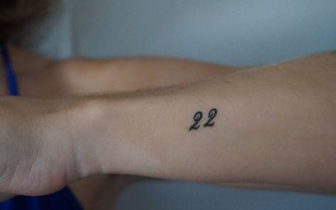 Tiny Number tattoo 22 22 Tattoo Number Ideas, 22 Number Tattoo, 25 Tattoo Number, 22 Number Design, Number 22 Tattoo, 22 Tattoo Number Design, Tiny Number Tattoo, Number 2 Tattoo, Number Design Fonts