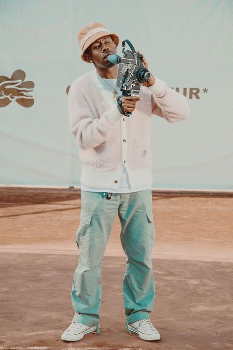 Tyler The Creator Fashion, Tyler The Creator Outfits, Tyler The Creator Wallpaper, Golf Wang, T Baby, Tyler The Creator, Golf Fashion, Mode Inspo, Saint Tropez