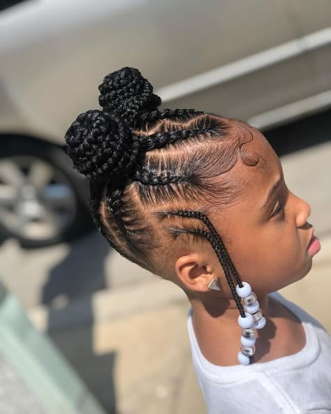 Picture Day Hair, Lil Girl Hairstyles, Cute Hairstyles For School, Kid Braid Styles, Girls Natural Hairstyles, Natural Hairstyles For Kids, Pelo Afro