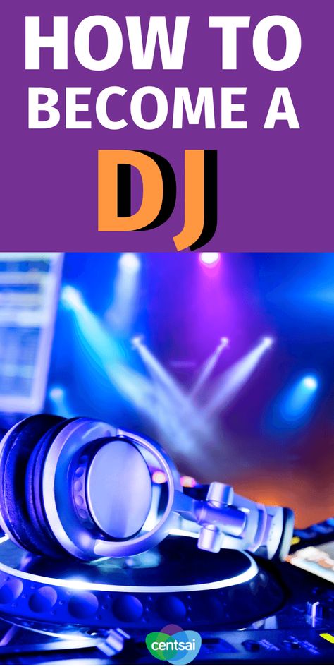 Does getting paid to be the life of the party sound like a dream side hustle to you? Learn how to become a DJ, and you can do just that. #CentSai #sidehustle #makemoremoney #DJ #makemoremoneyideas #makemoremoneyextracash How To Become A Dj, How To Dj, Month Vision Board, Learn To Dj, Dj Business, Girl Dj, Making Extra Money, Music Making, Physical Education Games