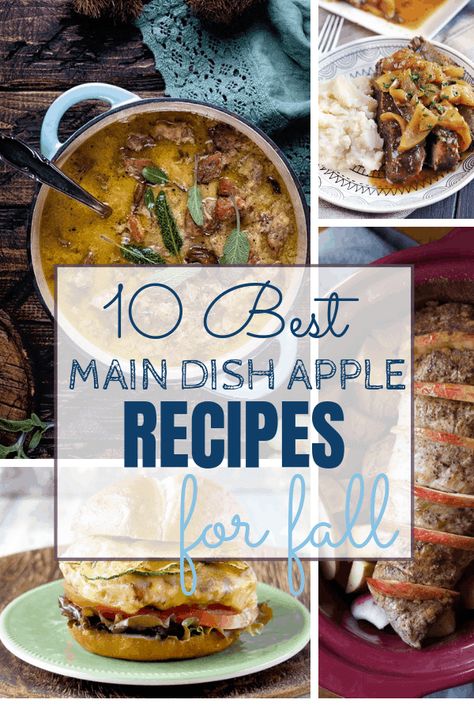 Easy Summer Salads for a Crowd - Sweet Humble Home Dishes With Apples, Savory Apple Recipes, Apple Pork Tenderloin, Crockpot Pork Tenderloin, Easy Pot Roast, Fall Apple Recipes, Apple Dishes, Humble Home, Braised Cabbage