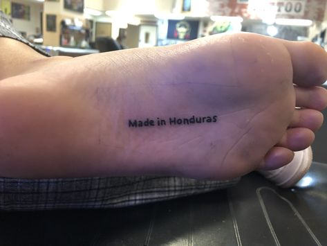 Tattoos For Besties, Ft Myers Florida, Harry Potter Dr, Foot Tattoo, Foot Tattoos, Tattoo Lettering, Future Tattoos, Honduras, I Tattoo