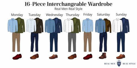 I have a simple 5 step plan to rebuild your wardrobe on a budget. If you follow these steps, I guarantee you will not only save money but also time and build the best wardrobe you've ever had. Capsule Wardrobe Men, Mens Dress Shoes Guide, Interchangeable Wardrobe, Men's Capsule Wardrobe, Mens Wardrobe Essentials, Real Men Real Style, Mens Business Casual Outfits, Minimalist Fashion Men, Minimalist Men