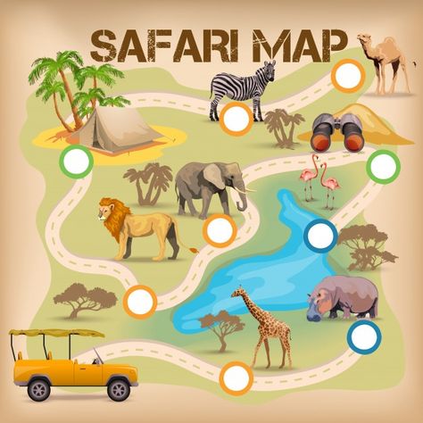 Safari Vector, Safari Poster, Safari Crafts, Safari Game, Jungle Thema, Safari Photo, Jungle Safari Party, Zoo Birthday, Zoo Party