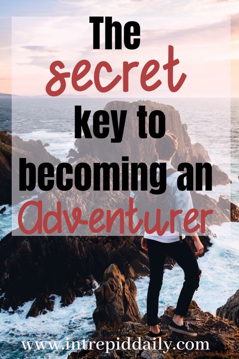 Want to become an adventurer?  You may wonder if there's a secret key to making it happen. How do you become an adventurer?  This will tell you how to do it... Adventurous Lifestyle, Adventurous Men, Adventurous Life, Digital Nomad Life, International Travel, Outdoor Travel, Waiting For You, Vacation Trips, Where To Go