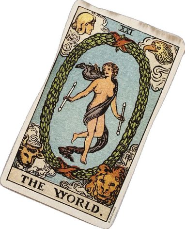 The World Tarot Meaning, No Marriage, World Tarot Card, The World Tarot Card, The World Tarot, Rider Waite Tarot Decks, Online Scrapbook, Major Arcana Cards, Tarot Meanings