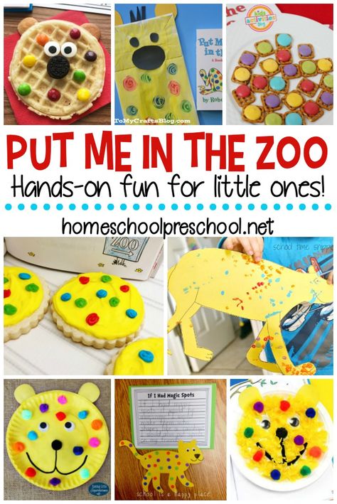 Put Me in the Zoo activities for kids are perfect for bringing this Dr. Seuss favorite to life! Find crafts, worksheets, and snacks for kids! The Zoo Activities For Kids, Zoo Activities For Kids, Zoo Activities Preschool, Zoo Lessons, Zoo Animals Preschool, Zoo Animal Activities, Preschool Zoo Theme, Zoo Preschool, Dr Seuss Preschool