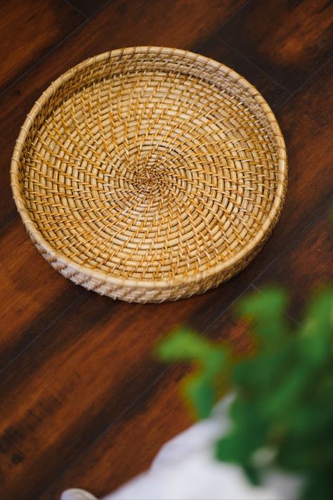 Cane Tray, Cane Baskets, Basket Collection, Cooking Lover, Tray Design, Coffee Table Tray, Bamboo Weaving, Table Tray, Basket Tray