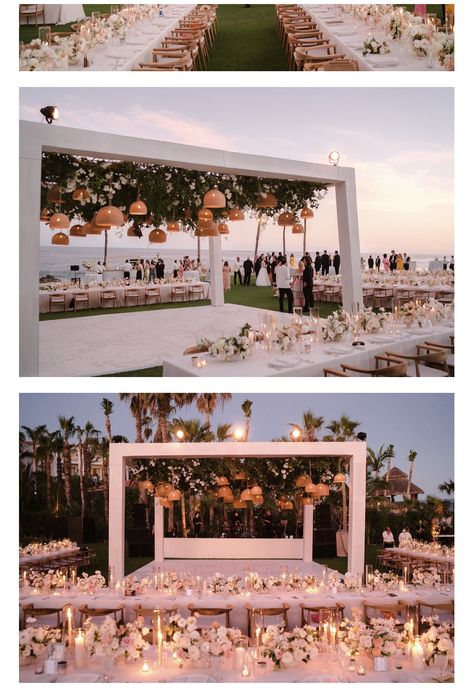 Cabana Wedding Decor, Luxe Beach Wedding, Wedding Cabana Decor, Wedding Structures Outdoor, Elegant Mexico Wedding, Elevated Beach Wedding, Classy Wedding Backdrop, Outdoor Florida Wedding, Classy Beach Wedding Decor