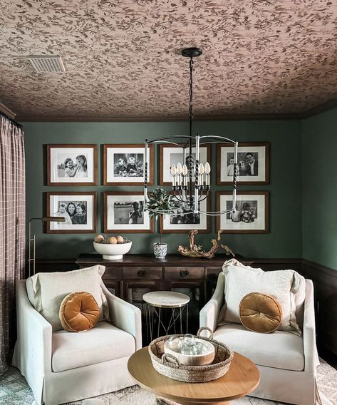 Wallpaper Trends for 2025 • Milton & King Modern Toile Wallpaper, Wallpaper And Paint Combination, Wallpaper And Paint, Toile Wallpaper, Trellis Wallpaper, Paint Combinations, Paint Brands, Wallpaper Trends, Hamptons Style