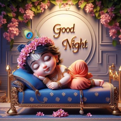 Good Night Love Pictures, Good Night Love Quotes, Painting Images, Good Morning Greeting Cards, Radha Painting, Beautiful Good Night Images, Little Krishna, Diwali Wishes, Night Images