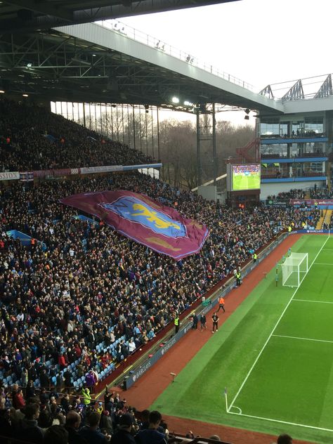 The Holte End - Villa Park Aston Villa Aesthetic, Aston Villa Stadium, Aston Villa Badge, Aston Villa Wallpaper, Villa Wallpaper, Stadium Wallpaper, Barcelona Wallpapers, Fc Barcelona Wallpapers, Aston Villa Fc