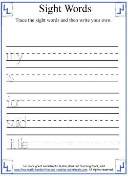 trace and write the sight words Teaching Kindergarten Sight Words, Sight Word Writing Practice, Sight Words Kindergarten Activities, Kindergarten Sight Words, Preschool Sight Words, Writing Sight Words, Writing Sites, Sight Words Printables, Sight Words List