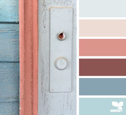 Design Seed: A door tones Design Seeds Color Palette, Pantone 2015, Seeds Color, Color Concept, Palette Design, Color Palate, Design Seeds, Color Palette Design, Color Harmony