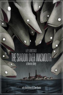 The Shadow Over Innsmouth - Cover Sam Bosma, Shadow Over Innsmouth, Strange Aeons, Lovecraft Mythos, The Shadow Over Innsmouth, Cthulhu Fhtagn, Lovecraft Art, Arkham Horror, Lovecraft Cthulhu