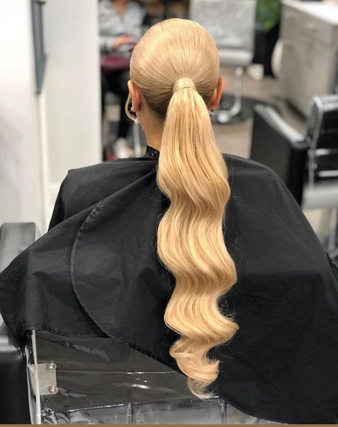 Long Blonde Hair Ponytail, Long Blond Ponytail, 613 Ponytail, Honey Blonde Barbie Ponytail, 613 Double Frontal Ponytail, Lover Style, Quick Styles, Hairstyle Color, Biblical Femininity