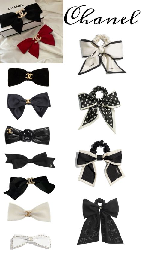 #bows #hair #hairbow #hairaccessories #chanel #chanelaesthetic #chanelhairbows #fashion #styleinspo #oldmoney Chanel Hair Bow, Chanel Hair Accessories, Chanel Bow, Chanel Aesthetic, Fashion Trend Board, Bows Hair, Badass Style, Chanel Accessories, Fashion Hair Accessories