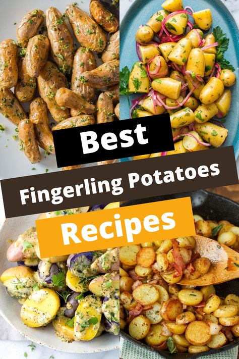 TOP 16 FINGERLING POTATO RECIPES FOR FLAVOR Recipes Using Fingerling Potatoes, Recipes With Fingerling Potatoes, Petite Fingerling Potato Recipes, Fingerling Sweet Potatoes Recipe, Finger Potatoes Recipes, Fingerling Potato Recipes, Fingerling Potato Recipe, Finger Potatoes, Fingerling Potatoes Recipes