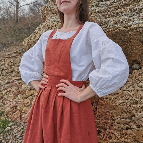 Diy pinafore apron