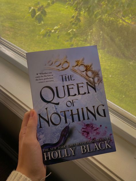 The Queen of Nothing by Holly Black The Queen Of Nothing Book, Queen Of Nothing Book, Cose Aesthetic, The Folk Of The Air, Books Tbr, Folk Of The Air, Reading Slump, Queen Of Nothing, Book Obsession