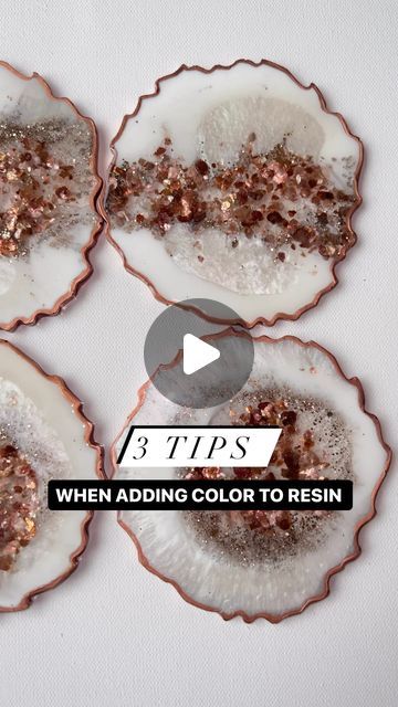 Rosie Kaplan on Instagram: "Bring Life to Your Resin Art! Here are my essential tips for beginners on adding colorants: 💜1. Choose quality colorants – think mica, alcohol ink, or resin dye. 💚2. Get the ratio right – a little goes a long way. 💙3. Test, test, test – to perfect your vibrant vision. For a deeper understanding into these tips, comment ‘BLOG’ and I will send you my latest blog post that goes into more detail! #ResinArtBasics #ColorInResin #ResinCrafting #VibrantArt #ResinCreationTips #ArtistsLife #InstagramArtists" Resin Art Material List, Resin Mixing Ratio, How To Fix Resin Mistakes, How To Pour Resin In Small Mold, Jewelry Findings Guide Resin, Art Essentials, Diy Resin Projects, Vibrant Art, Art Tips