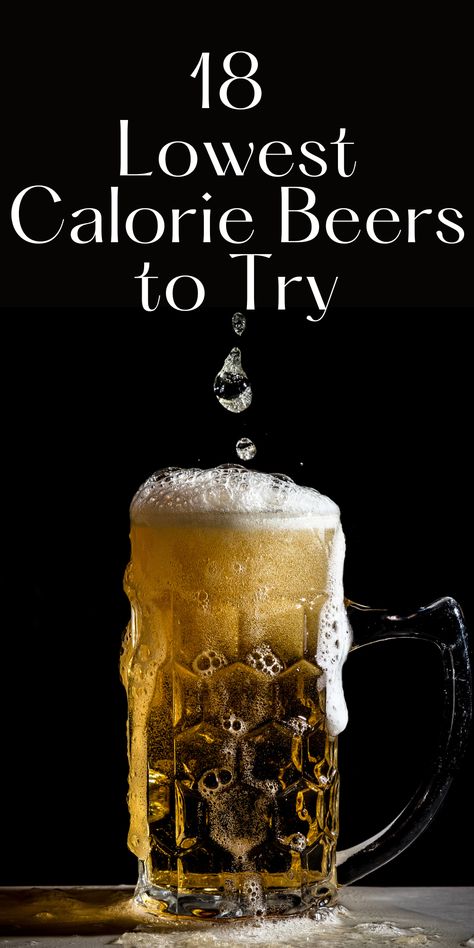 Like bread, beer is a comforting and calorie-rich food that isn’t the friendliest to our waistlines.Any avid beer drinker is at risk for the dreaded beer belly.Luckily, breweries have engineered low-calorie beers to help us enjoy a brew guilt-free.Read on to check out my list of the lowest-calorie beers. Desperado Beer, Low Calorie Beer, Beer Calories, Nut Brown Ale, Modelo Beer, Guinness Draught, Beer Pairing, Mexican Beer, Rich Food