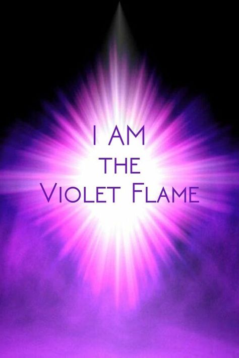 Picture of the violet flame including the affirmation "I AM the Violet Flame" Candle Photography Dark, 7 Chakras Meditation, Purple Meaning, Violet Flame, I Am Affirmations, Journal Writing Prompts, Spiritual Enlightenment, Spiritual Meaning, Energy Sources