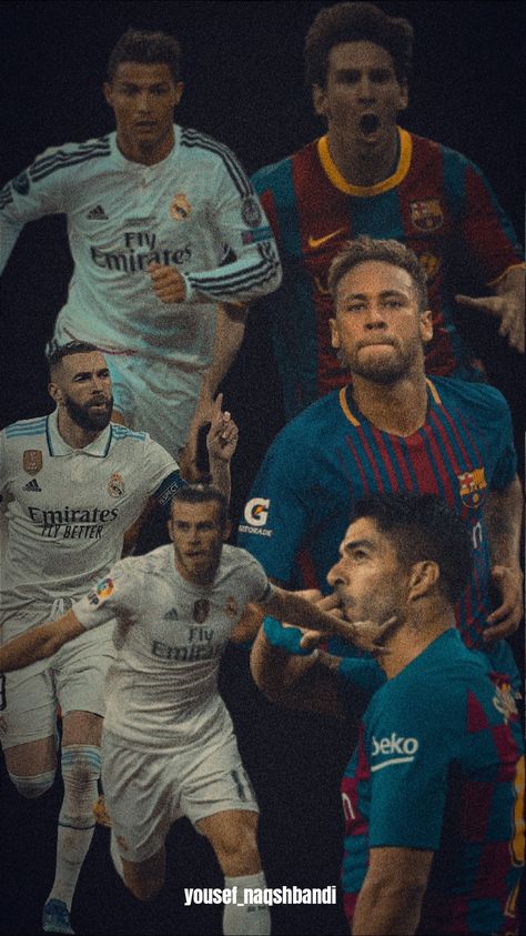 Ronaldo Benzema, Messi Neymar Suarez, Messi Neymar, Gareth Bale, كريستيانو رونالدو, Leo Messi, Neymar Jr, Football Games, Neymar