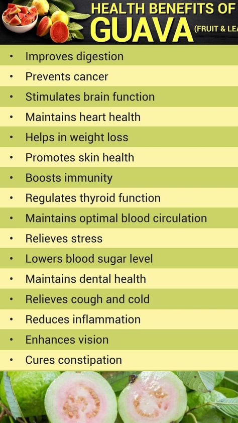 Guava is loaded with nutrients. Not only does it have more Vitamin C than oranges, guava is also rich in other antioxidants, Guava Health Benefits, Health Benefits Of Guava, Benefits Of Guava, Guava Benefits, Guava Fruit, Guavas, Health Fair, Herbs For Health, Natural Health Remedies