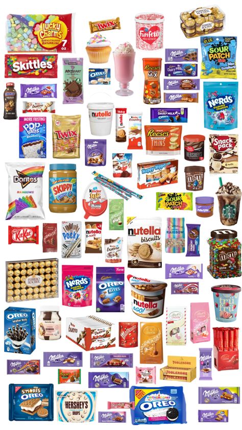 Grocery Store Design, Boo Basket, Junk Food Snacks, Cool Makeup Looks, Food Snacks, Easy Snacks, Junk Food, Store Design, Grocery Store