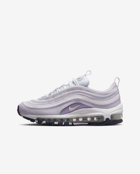 Nike Air Max 97 Purple, Nike 97, Big Kids Shoes, Workout Outfits, Nike Air Max 97, Shoes Nike, Big Kids, Air Max, Kids Shoes