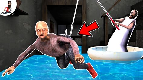 Granny fishing Big fish ► funny horror animation granny parody game Granny Game Funny, Horror Animation, Funny Granny, Fish Funny, I Have An Idea, Funny Horror, Hide And Seek, Life Hack, Fishing Humor