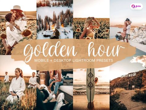 Sunset & Golden Hour Lightroom Presets Vintage Filters, Summer Presets, Wedding Presets, Lightroom Presets Collection, Professional Lightroom Presets, Personal Aesthetic, Lightroom Editing, Instagram Highlights, Media Platform