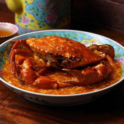 TungLok Chilli Crab. Chilli Crab, Tea House, Drinking Tea, Nom Nom, Crab, Meat, Tea, Quick Saves, Art