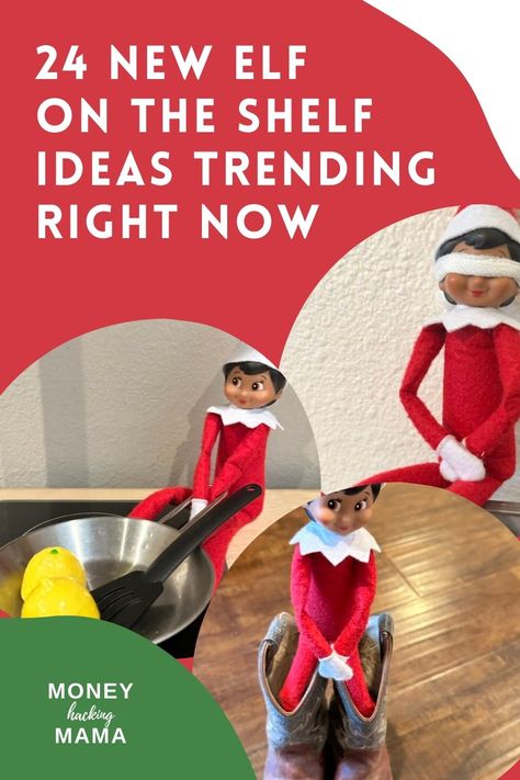 I remember my excitement to start the Elf on the Shelf tradition with my son when he was a toddler. Then, I quickly realized I had to come up with days of ideas, and move the elf every night, often 5 minutes before I was about to go to bed. Developing new ideas for Elf on the Shelf can be stressful during the busy holiday season, but here at Money Hacking Mama, we’re all about making life easier and more fun. So here are 22 new Elf on the Shelf ideas trending right now. Roadhouse Cinnamon Butter, Texas Roadhouse Cinnamon Butter, Thanksgiving Napkin Folds, Napkin Folding Ideas, Elf On The Shelf Arrival, Thanksgiving Aesthetic, Paper Napkin Folding, Napkin Folds, Fragrance Blends