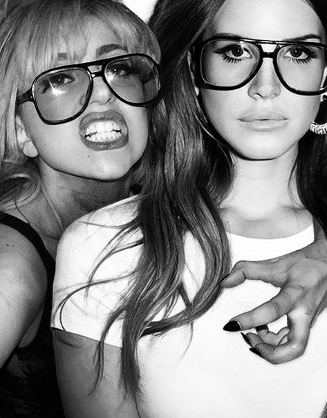 Women Wearing Glasses, Mother Monster, Lana Turner, Sky Black, Terry Richardson, Trip Hop, Ray Ban Wayfarer, A$ap Rocky, David Guetta