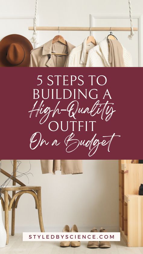 5 Steps to Building a High-Quality Outfit on a Budget How To Start A Capsule Wardrobe Closet, How To Build A Wardrobe, Brands To Shop At, Pear Body Shape Outfits, Building A Wardrobe, Wardrobe Building, Budget Outfits, Pear Body, Pear Body Shape