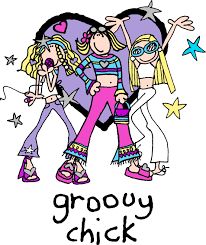 Groovy Chick, Childhood Memories 90s, Girl Y2k, Childhood Memories 2000, Aesthetic Sticker, 2000s Nostalgia, 90s Childhood, Cartoon Girl, It's Your Birthday