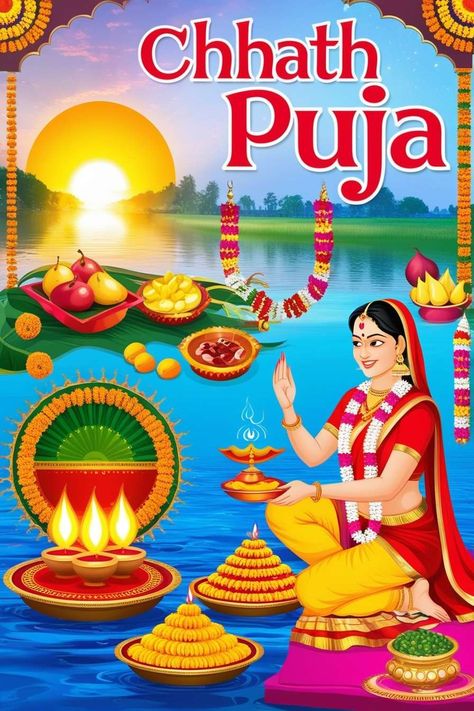 Free Happy Chhath Puja Images For Sharing Download | Perfect for websites, slideshows, and designs | Royalty-free Chhath Puja Wishes, Durga Puja Image, Durga Puja Wallpaper, Happy Chhath Puja, Happy Durga Puja, Mom Birthday Quotes, Chhath Puja, Happy Dhanteras, Festival Image