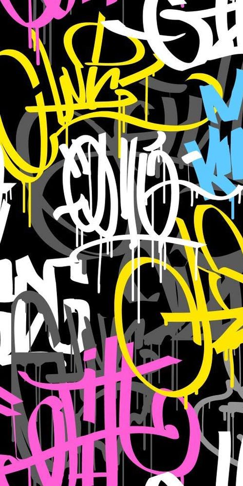 Graffiti Texture, Wallpapers Colorful, Colorful Fabric Patterns, Tattoo Graffiti, Urban Art Graffiti, Nike Art, Cool Nike Wallpapers, Iphone Wallpaper Classy, Graffiti Lettering Fonts