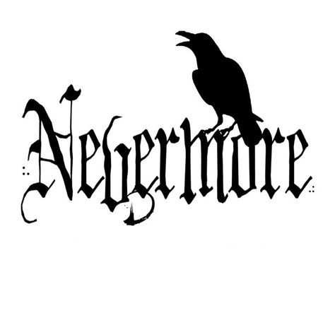 Crow Or Raven Tattoo, Raven Or Crow Tattoo, Thought And Memory Ravens Tattoo, Nevermore Tattoo, Wednesday Portrait, Quoth The Raven Nevermore Tattoo, Quote The Raven Nevermore, Raven Tattoos, Elvis Tattoo