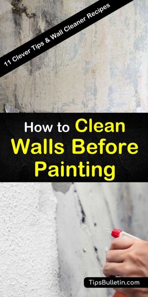 Cleaning Wallpaper Walls, Prep For Painting Walls, Best Wall Cleaning Solution, Clean Basement Walls, Cleaning Textured Walls, How To Prep Walls Before Painting, Best Wall Cleaner Solution, Cleaning Walls Before Painting, How To Clean Textured Walls