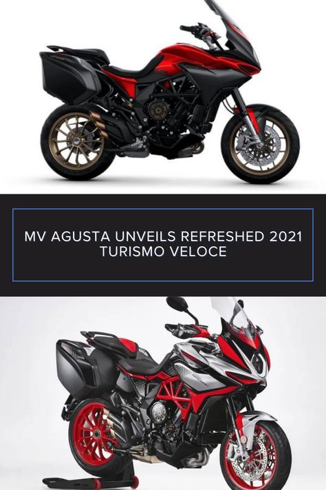 MV AGUSTA UNVEILS REFRESHED 2021 TURISMO VELOCE Motorcycle Drawing, Sport Touring, Iron Horse, Mv Agusta, Suspension Systems, Ride On, Comfortable Seating, Motorcycles, Trucks