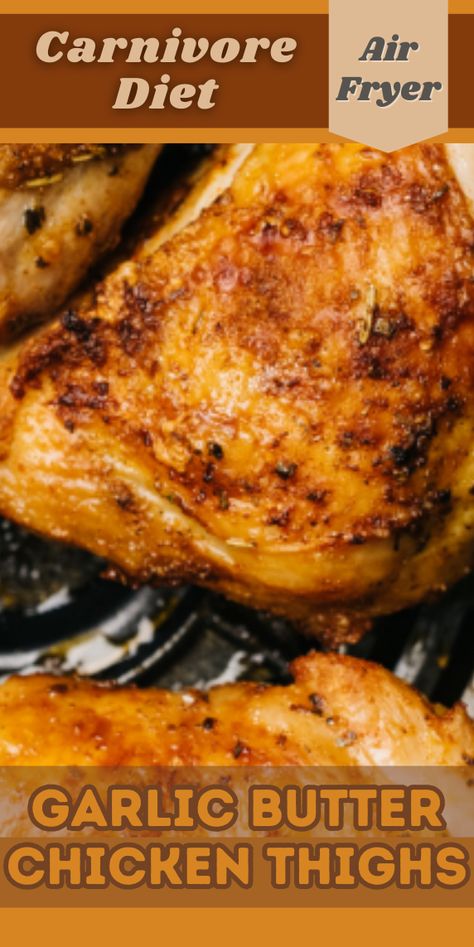 Try this delicious Garlic Butter Chicken Thighs recipe. For more recipes follow my page. #carnivorediet #carnivore #healthyrecipes #upgradedhealth #recipes Chicken Thigh Carnivore Recipe, Keto Chicken Thighs Bone In, Carnivore Chicken Thigh Recipes, Carnivore Chicken Thighs, Carnivore Diet Recipes Dinner, Carnivore Chicken Recipes, Garlic Butter Chicken Thighs, Carnivore Diet Recipes, Carnivore Lifestyle