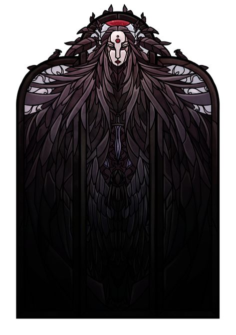 Meri on Twitter: "Stained glass of the Raven Queen and Vax, after another stressful ritual. #Criticalrole #criticalrolefanart https://t.co/y2c1s34nND" Vox Machina Raven Queen, Raven Queen Dnd, Queen Aesthetic, Raven Queen, Queen Art, Vox Machina, Critical Role Fan Art, Dnd Art, D&d Dungeons And Dragons