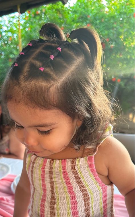 Short Hair Styles Little Kids, Toddler Hairstyles Girl Summer, Hairstyles For Curly Hair Toddler Girl, Cute Infant Hairstyles, Newborn Girl Hairstyles, 9 Month Old Hairstyles Baby Girl, Newborn Baby Hairstyles, Short Toddler Girl Hairstyles, Hairstyles For 2 Year Girl