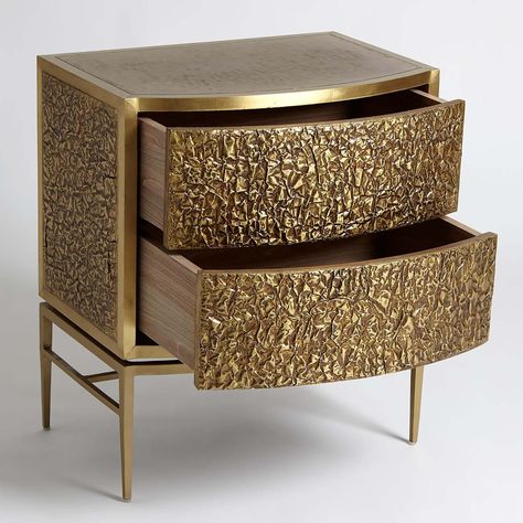 Metallic painted furniture